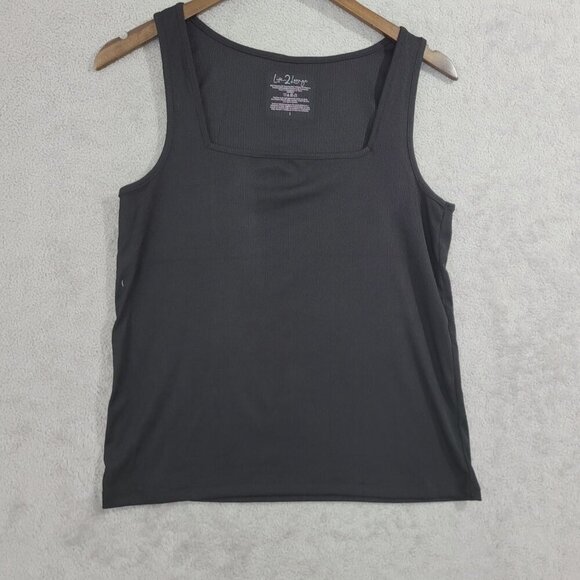 NWOT Live 2 Lounge Women's S Lounge Set Tank Cardigan & Drawstring Pant - Picture 2 of 5